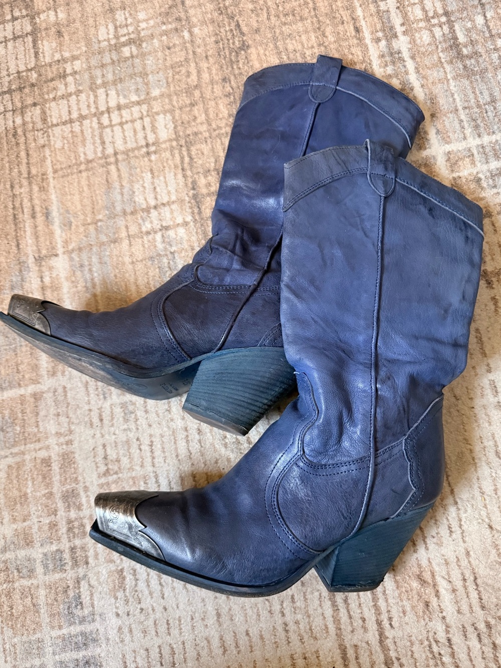 Cowboy boots - blue 37 1/2